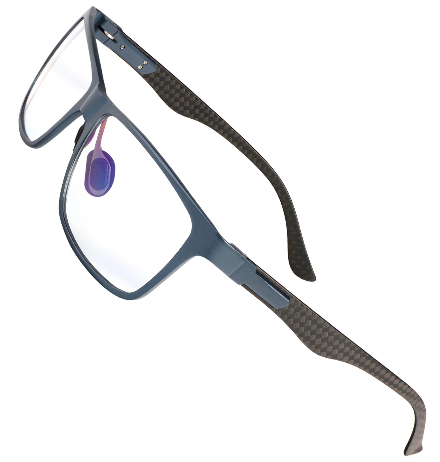 ANYLUV Blue Light Blocking Glasses Men Premium Carbon Fiber Temple Blue Light...