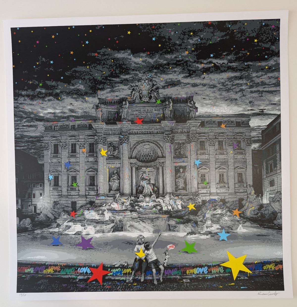 Roamcouch When You Wish Upon A Star - Fontana de Trevi - Mono HE - #/10
