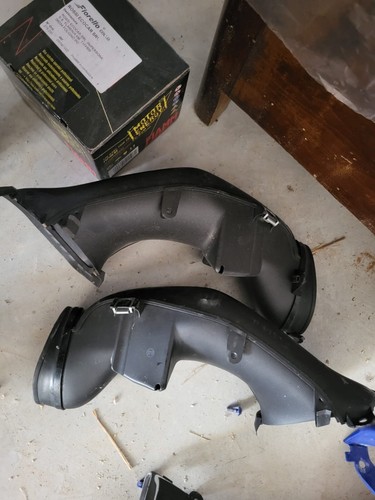 Convogliatori aria originali Yamaha R1 2004 2006 OEM 14B-2838P-00 5VY Completi - Foto 2 di 5