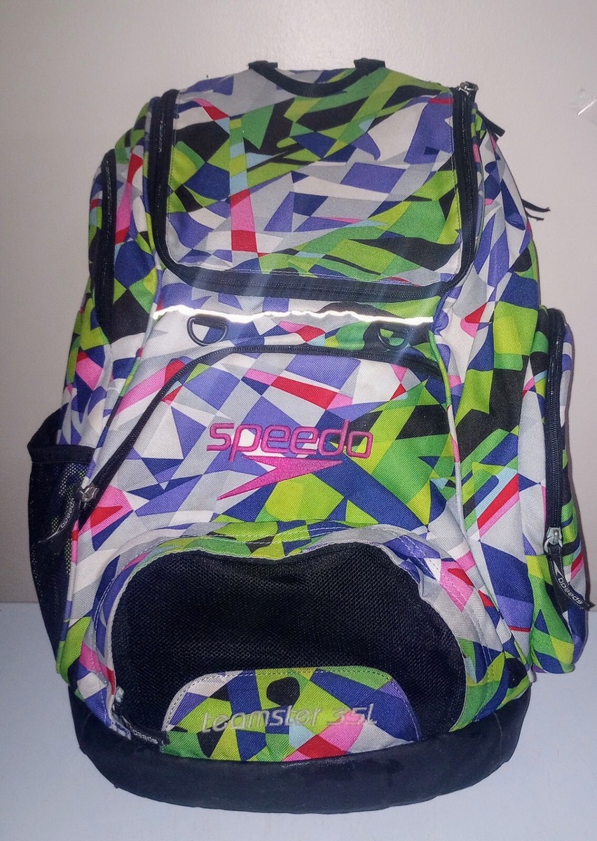 Speedo Teamster 35-Liter Backpack - Durable Gear Bag For Swimmers & Athletes