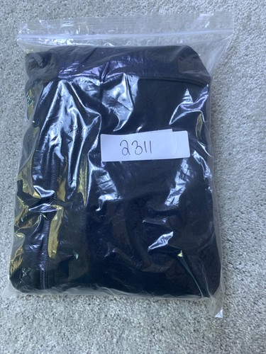 Nike Track Jacket Men's Large Black Swoosh Logo Running Athleisure Athletic Wear - Picture 14 of 14