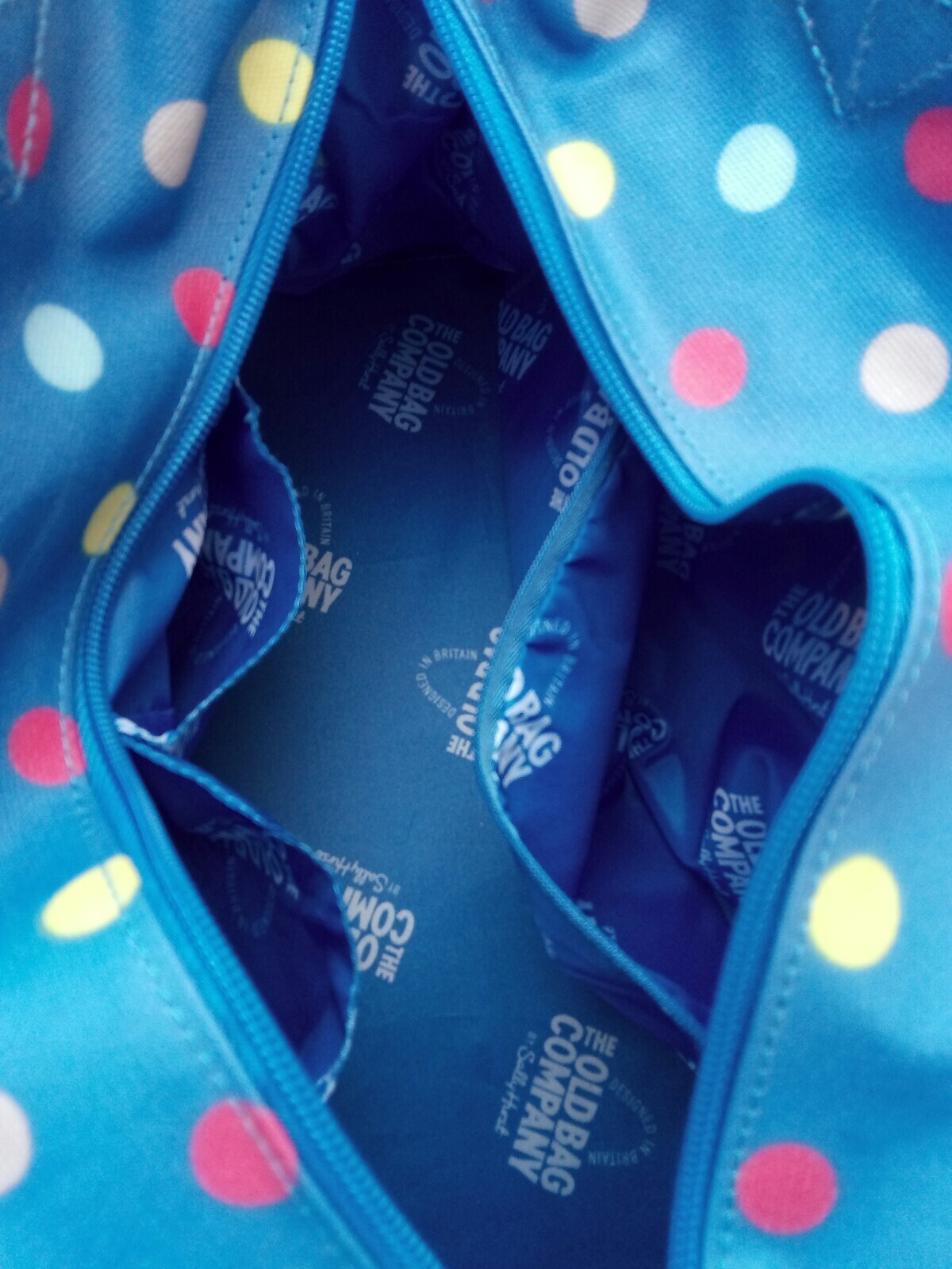 The Old Bag Company Coated canvas Bag BNWT eBay