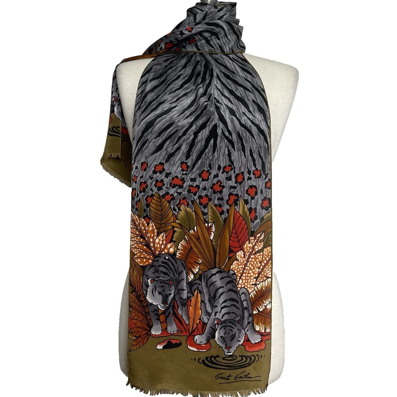 Art Deco Special Occasion Original Vintage Scarves & Wraps