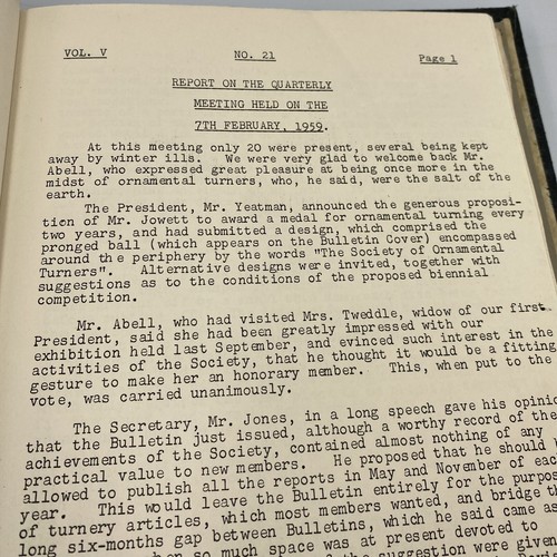 Ornamental Turners Rare Book 1959 Bulletin Society 21-25 Illustrated Photos Vtg. - 第 7/17 張圖片