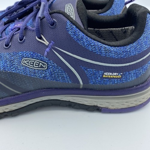 Keen leichte Schnürschuhe Terradora wasserdicht niedrig Wanderschuhe blau Größe 8 - Bild 4 von 9