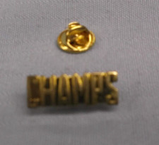 champs SCHOOL LETTER JACKET CHENILLE SPORT AWARD PIN