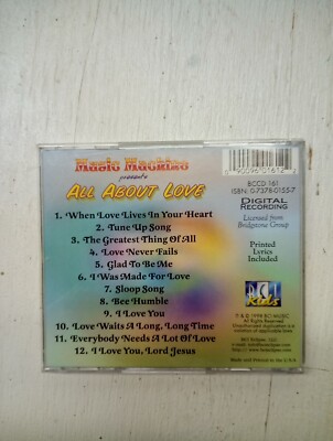 All About Love [BCI] * by Music Machine (CD, Bci/brentwood Comm