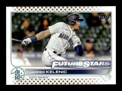 2022 Topps Baseball #235 Jarred Kelenic SP Parallel FS Gold Star Mariners