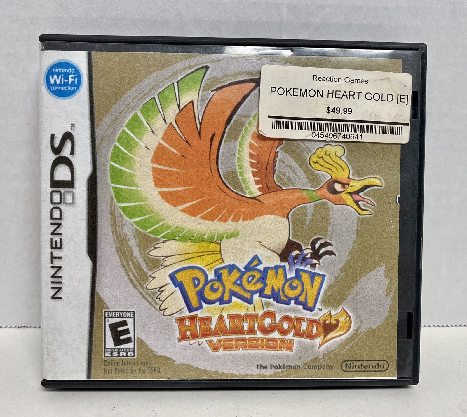 Pokemon HeartGold Version Nintendo DS Case Only No Game or Manual. Please  Read. | eBay