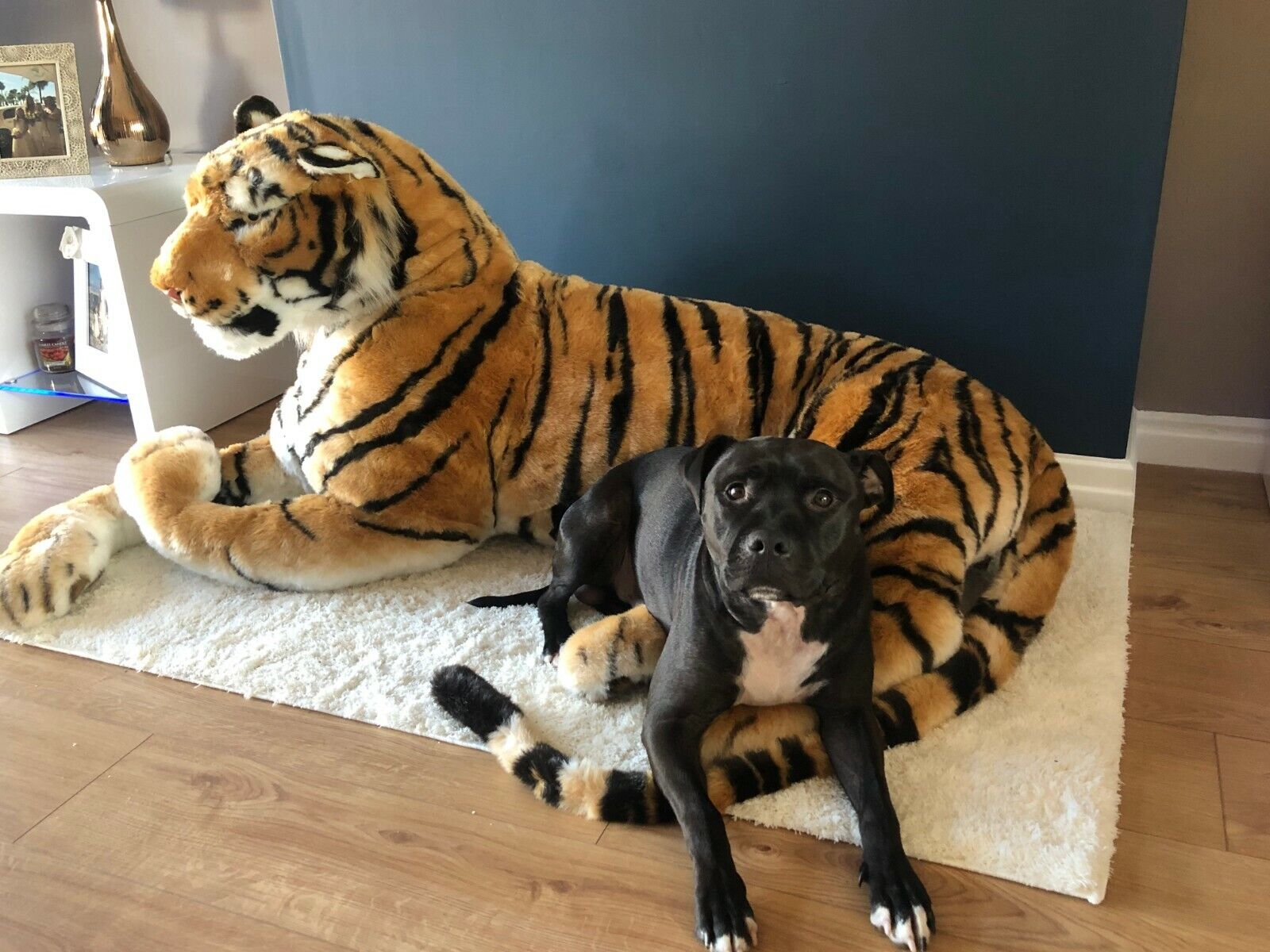 Lifesize Plush Bengal Tiger