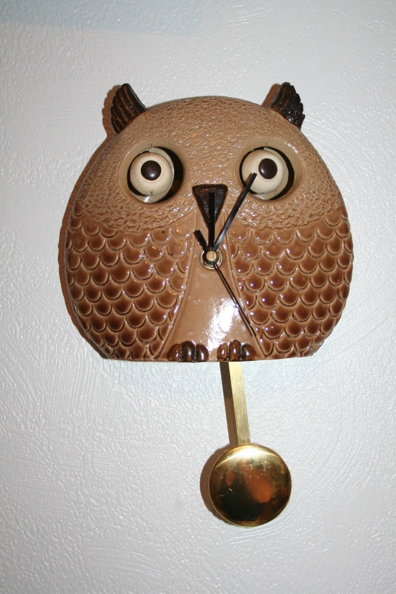 Pendule à coucou 7 feuilles, 3 oiseaux, nid - Maison