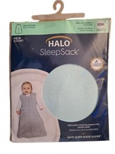 Mint Green Cotton HALO Sleep Sack Newborn Small 0-6 Months 5-10lb 19-23" NISP