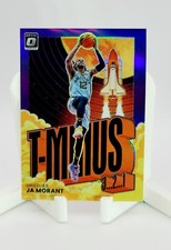 2021-22 Donruss Optic Basketball #10 Ja Morant T-Minus 3 2 1 Purple Holo Prizm🔥