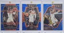 2021-22 Panini Select Chris Paul Base Prizms Blue Disco /25 Collection