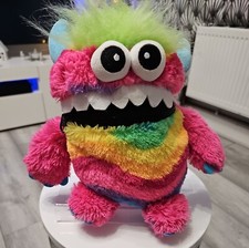 SORGEN LECKERES MONSTER GROSSES KUSCHELTIER PLÜSCHTIER REISSVERSCHLUSS TEDDY ISST SORGENFRESSER 