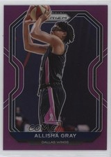 2021 Panini Prizm WNBA Purple Prizm 95/99 Allisha Gray #48 g6p