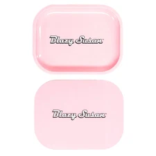 Blazy Susan Single Metal Tray with Lid | 8 Design, Small Size | Durable