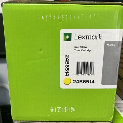 Genuine Lexmark 24B6514 Yellow Extra High Yield Return Program Toner Cartridge