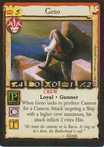 Geno Ungraded 7S: Scarlet Seas
