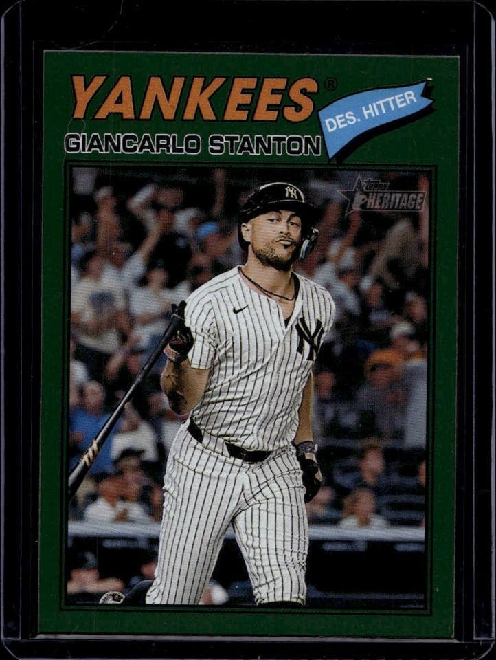 2026 Topps Heritage Giancarlo Stanton #250 Light Purple New York Yankees