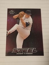 Leaf 2023 Trinity Mega Box Steel Serial Numbered 24/25 Roger Clemens S-62