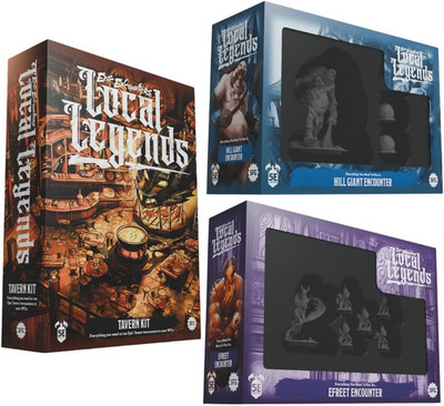 Steamforged Games, Epic Encounters the Board Game: Local Legends Tavern Kit, Hil
