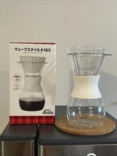 Kalita Wave Style 185 Coffee Brewer, Clear