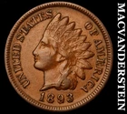 1893 Indian Head Cent- Extra Fine Better Date No Reserve #i5289