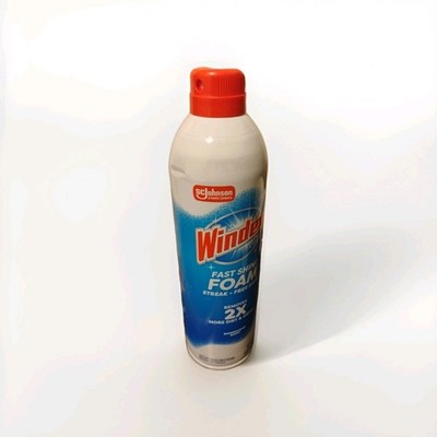 1 Windex Fast Shine Foam Streak Free Glass Cleaner NoDrip Aerosol Cleaning Spray
