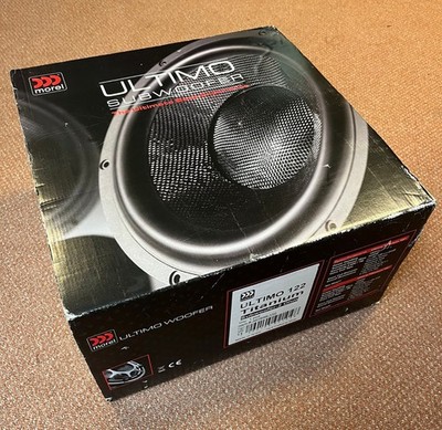 Morel Ultimo TI 122 2 Ohm 12'' Subwoofer, Excellent Condition!!