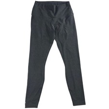 NOBULL Women Small Gray Leggings High Rise Heathered Performance Activewear