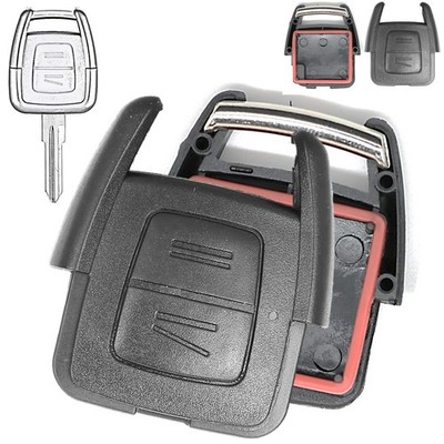 2-Tasten Schlüssel Gehäuse für Opel Zafira A Vectra B Omega B Astra G Frontera B