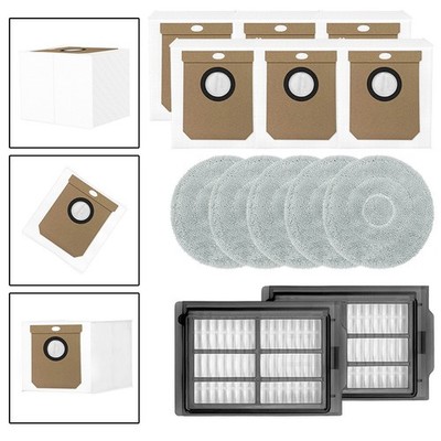 Saugroboter Zubehör für Deerma X70 für DEM-X70 Filter Wischtuch Staubbeutel