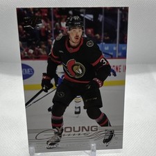 Upper Deck 2025-26 Series 1 Young Guns Rookie Donovan Sebrango Senators #229