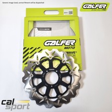 Galfer Wavy Front Brake Disc(s) Wave Rotor Kawasaki Z900RS Cafe 2018-2021