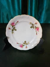 20 pc Wawel China POMPADOUR ROSE Scalloped Gold Rimmed Poland 5 pc Service For 4