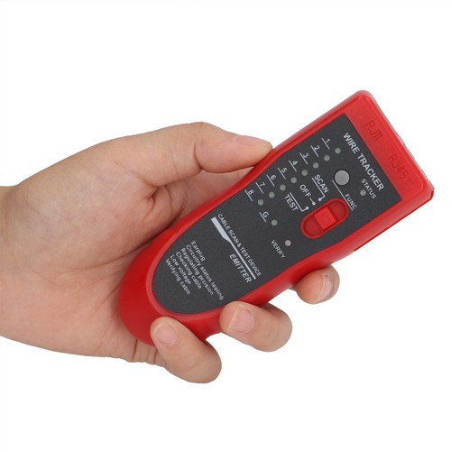 Network Cable Tester Sensitivity Easy Manipulation POE Line Finder - Photo 12/12