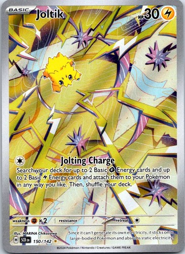 Joltik Illustration Rare SV07: Stellar Crown 150/142 NM