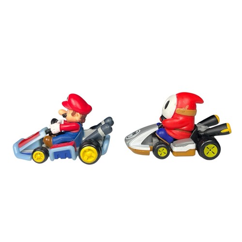 Mario Kart Jakks Pacific Standard Mario & Shy Guy Toy Cars World Of Nintendo - Picture 4 of 9