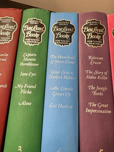 1st Edition Reader's Digest Best Loved Books Young Readers Vol 1-7 60’s (Lot /7) - Imagen 2 de 24