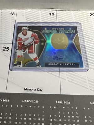 2020-21 Upper Deck Trilogy Rookie Super Stage RSS-10 Gustav Lindstrom Auto /65