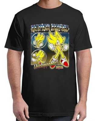 Sonic The Hedgehog Super Sonic Unstoppable for Adult S-4XL T-Shirt