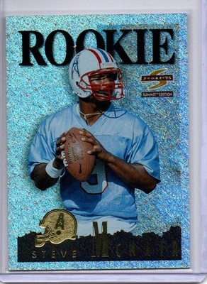 1995 Score Summit Steve McNair Ground Zero #152 Football