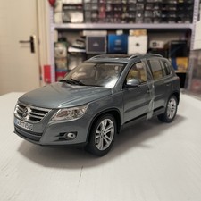 Norev 1: 18 Volkswagen imported Touareg Tiguan VW Tiguan old SUV car model grey 