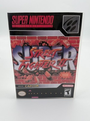 Super Street Fighter II Super Nintendo SNES NTSC-U/C guter Zustand