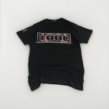 Tool Band T-Shirt Three Red Faces Band Shirt Tour Size Small Double Sided Black