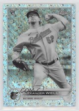 2022 Topps Chrome Black & White Mini-Diamond Refractor Alex Wells Alexander 0y0n