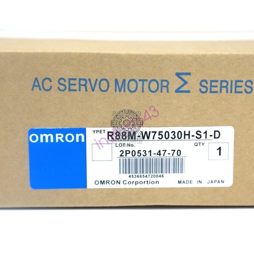 1PCS New Omron R88M-W75030H-S1-D Servo Motor In Box - Picture 4 of 4