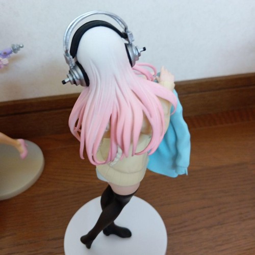 Super Sonico Figure Lot – 8 Figures + Plush Toy Set Japan Used Bundle - Picture 16 of 20