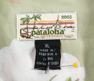 Patagonia Pataloha 2003 Limited Edition Hawaiian Aloha Shirt Mens